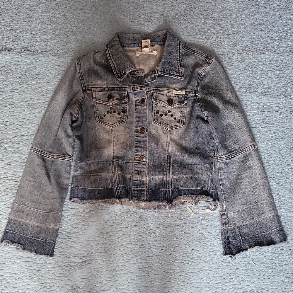 Women's Distressed Denim Jacket